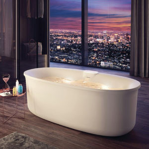 bañera ovalada