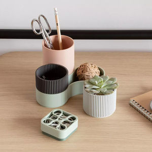 desk organizer de plástico