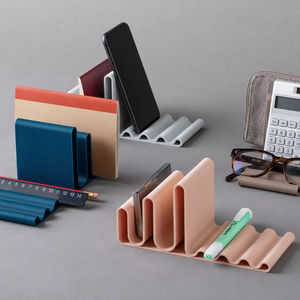 desk organizer de plástico reciclado