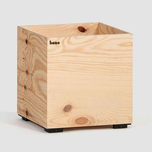 caja de almacenamiento de madera