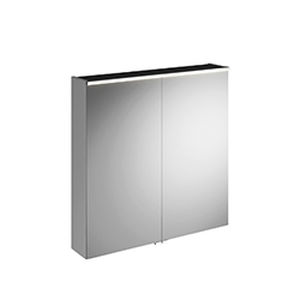 mueble de baño contemporáneo / de madera / de pared / con espejo