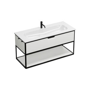 lavabo con cajones integrados