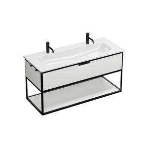 lavabo con cajones integrados