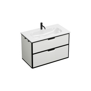 lavabo con cajones integrados