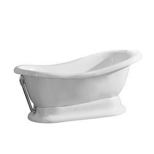 bañera ovalada