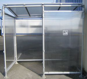 cabina para fumadores