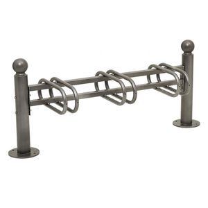 aparcabicis de acero galvanizado / para espacio público