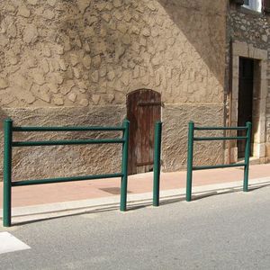 barrera de protección / fija / de acero galvanizado / de malla metálica