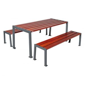 mesa de pícnic contemporánea