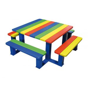 mesa de pícnic contemporánea
