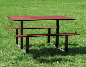 mesa de pícnic contemporánea