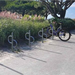 soporte para bicicletas de suelo