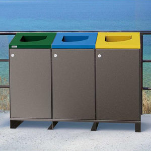 cubo de basura público
