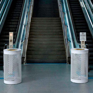 cubo de basura público