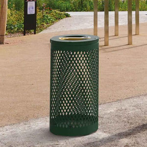 cubo de basura público