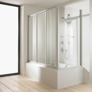 mampara de bañera corredera
