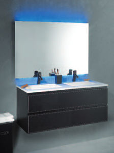 mueble de lavabo doble