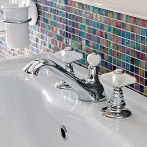 grifo bimando para lavabo