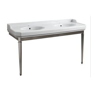 consola para lavabo de metal