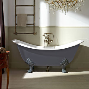 bañera ovalada