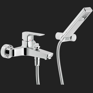 grifo monomando para bañera