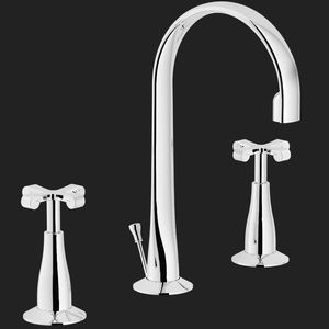grifo bimando para lavabo