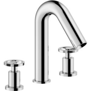 grifo bimando para lavabo