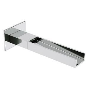 caño para bañera de latón cromado
