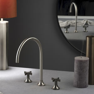 grifo bimando para lavabo
