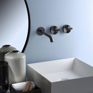 grifo bimando para lavabo