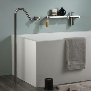 caño para bañera de acero inoxidable