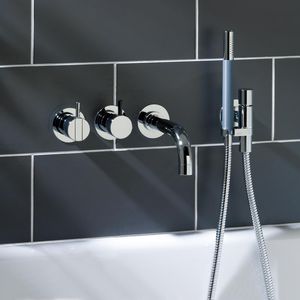 grifo monomando para bañera