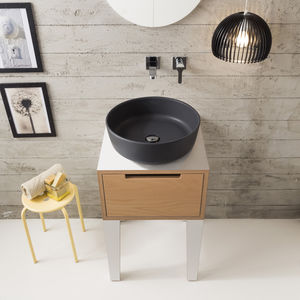 mueble de lavabo de pie