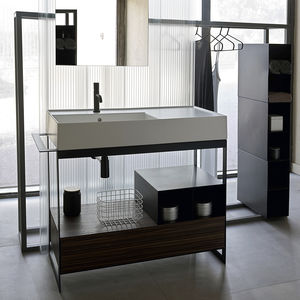 consola para lavabo de metal