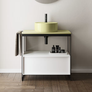 consola para lavabo de metal