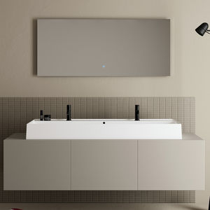 mueble de lavabo doble