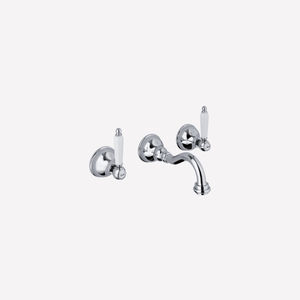 grifo bimando para lavabo