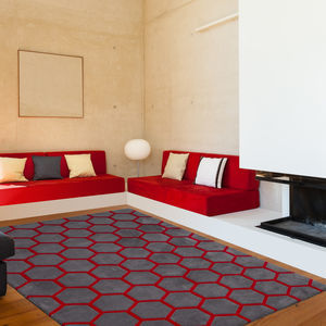alfombra contemporánea