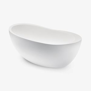 bañera ovalada