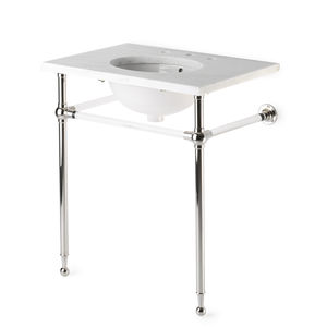 consola para lavabo de metal