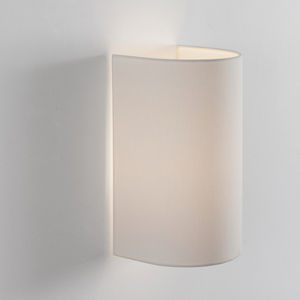 aplique contemporáneo / de lino / LED / fluorescente compacta