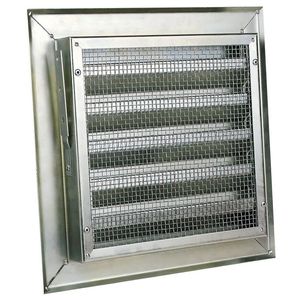 rejilla de ventilación de acero