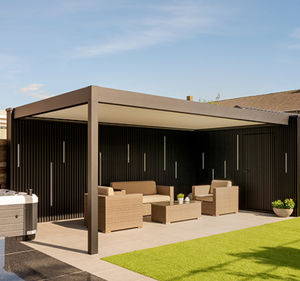 pérgola adosada