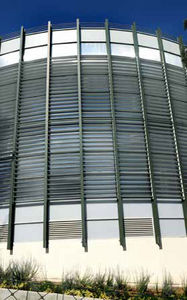 rejilla de ventilación de aluminio / rectangular
