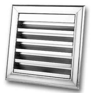 rejilla de ventilación de acero / cuadrada