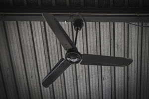 ventilador de techo / industrial / de acero