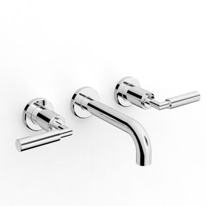grifo bimando para lavabo