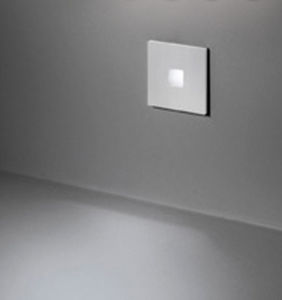 luminaria empotrable de pared
