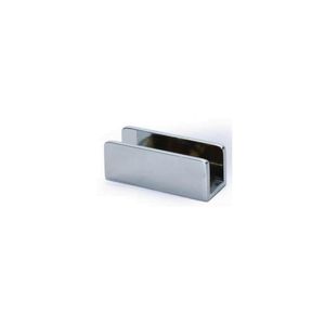 tope para puerta de latón cromado