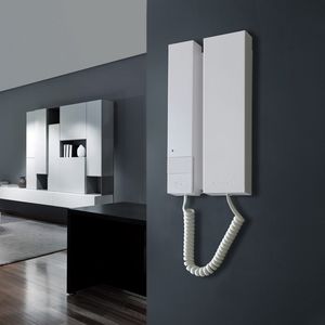 interfono audio blanco